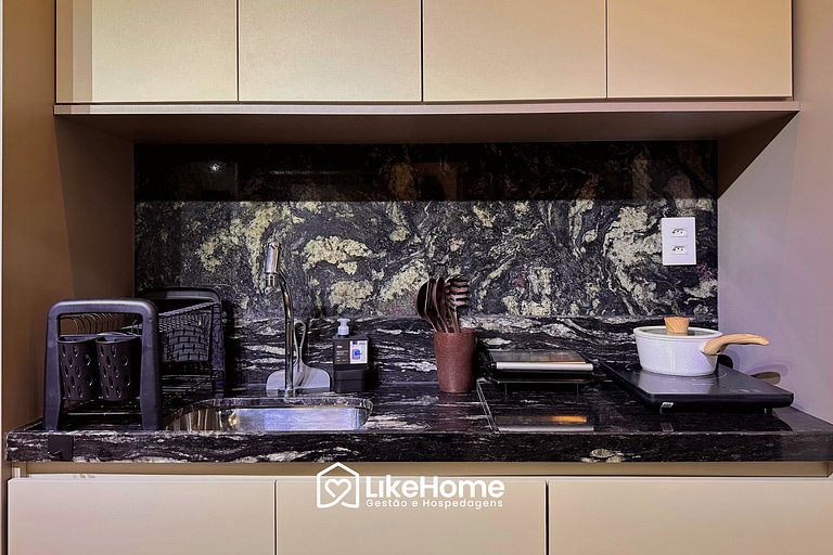 Espaçoso Flat 50 m da praia Cabo Branco - LikeHome