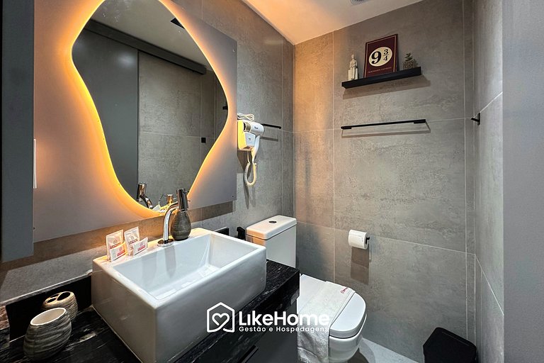 Flat térreo vista jardim em Cabo Branco - LikeHome