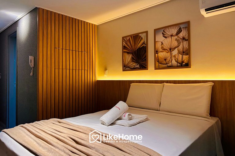 Flat térreo vista jardim em Cabo Branco - LikeHome