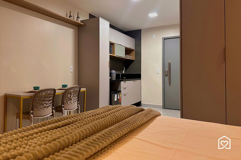 Agradável Flat, Simple - LikeHome Hospedagens