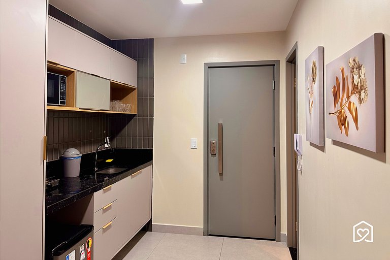 Agradável Flat, Simple - LikeHome Hospedagens