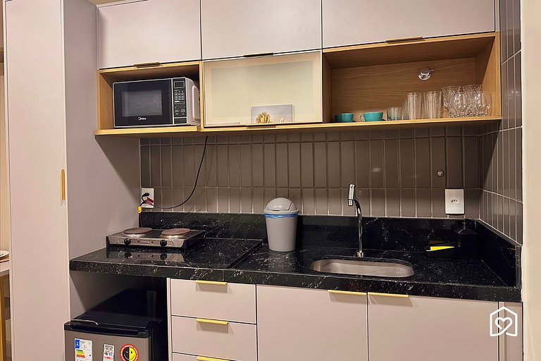 Agradável Flat, Simple - LikeHome Hospedagens