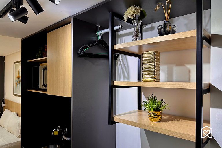 Belo Flat decorado no Move em Tambaú - LikeHome
