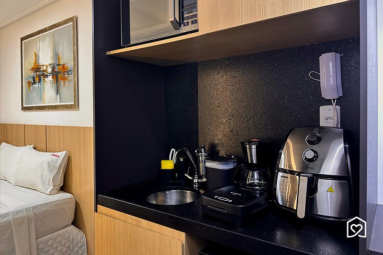 Belo Flat decorado no Move em Tambaú - LikeHome