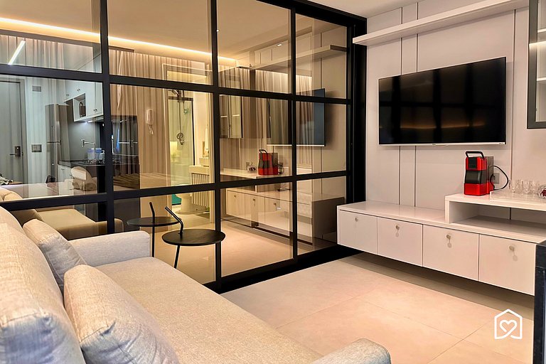 Flat with Pool View Balcony in Bessa - LikeHome