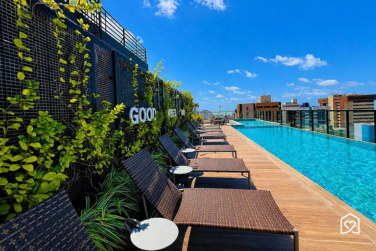 Flat p/ 2 em Tambaú perto da praia - LikeHome