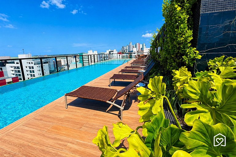 Flat p/ 2 em Tambaú perto da praia - LikeHome