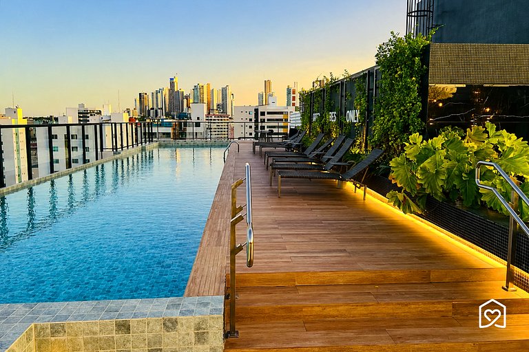 Flat Amplo, Move Tambaú - LikeHome Hospedagens