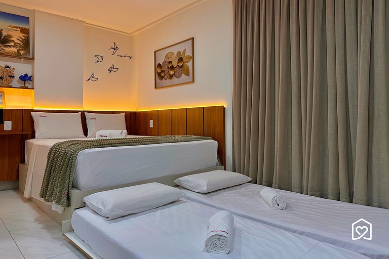 Flat pra família perto da praia - LikeHome