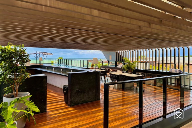 Lindo flat a beira mar de Cabo Branco - LikeHome