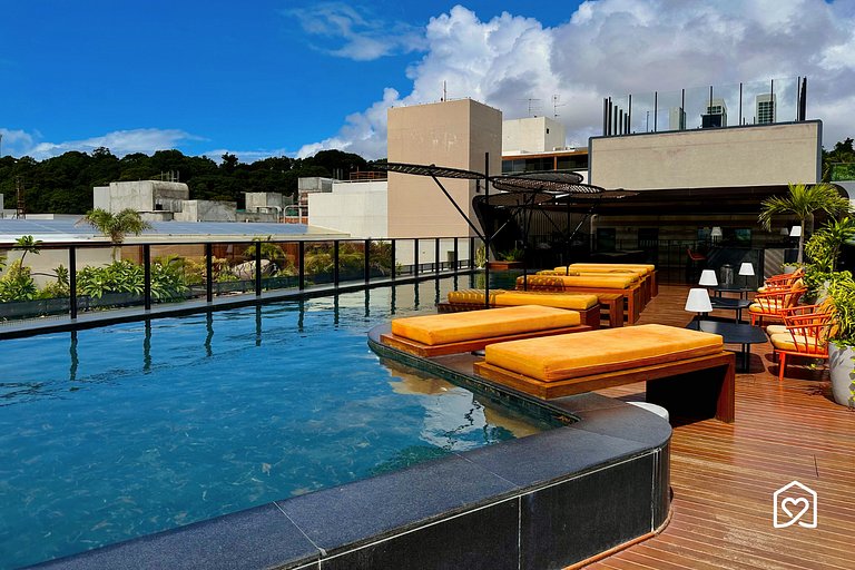 Lindo flat a beira mar de Cabo Branco - LikeHome