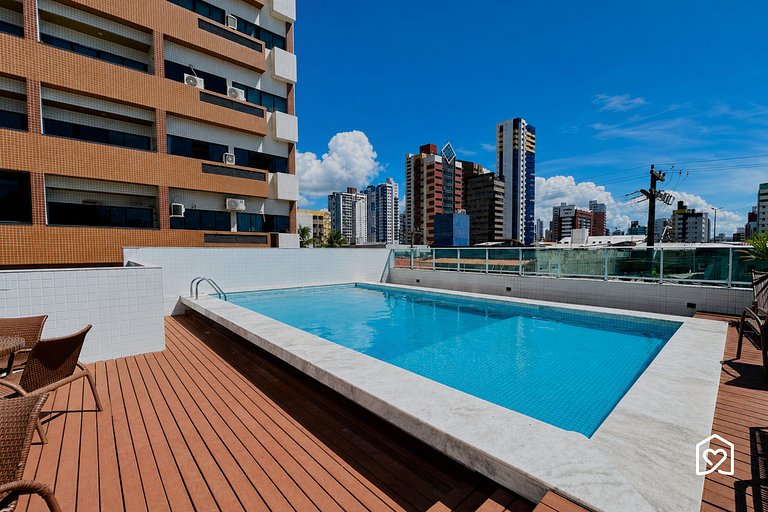 Gracioso Flat, Tambaú Flex - LikeHome Hospedagens