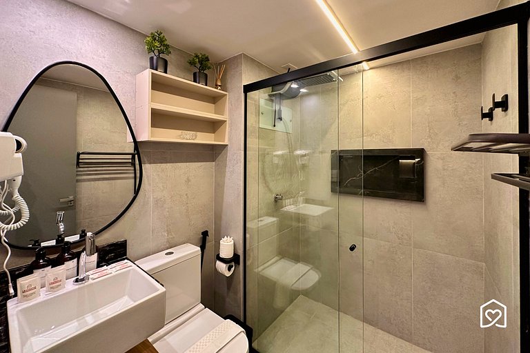 Lindo flat 50m da praia de cabo branco - LikeHome