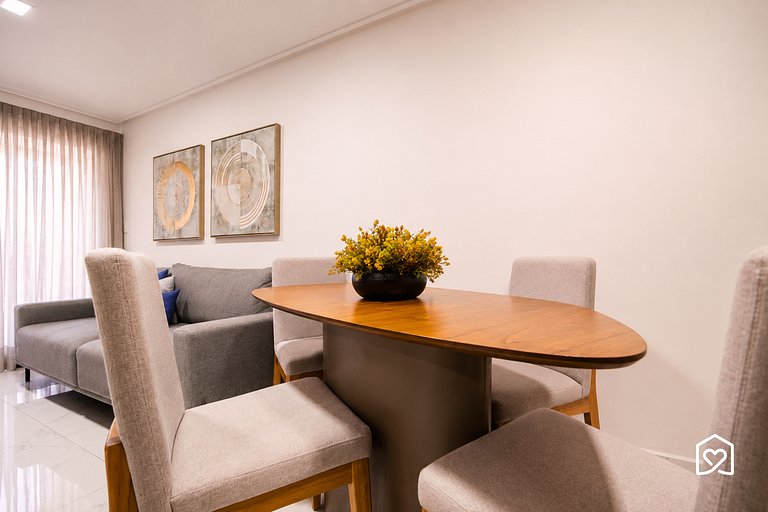 Lindo Apt., Move Tambaú - LikeHome Hospedagens