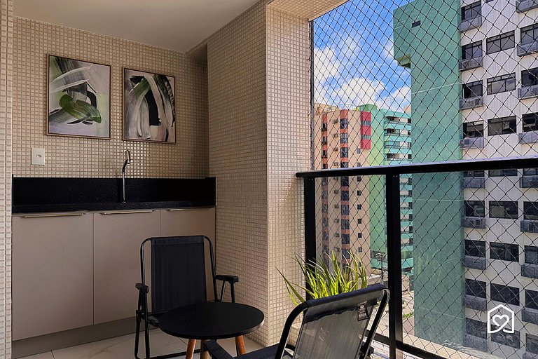 Lindo Apt., Move Tambaú - LikeHome Hospedagens
