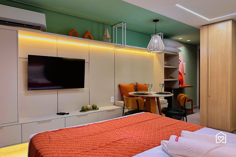 Flat Incrível na praia de Cabo Branco - LikeHome