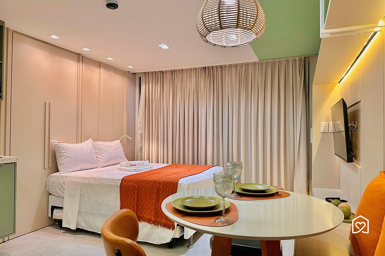 Flat Incrível na praia de Cabo Branco - LikeHome
