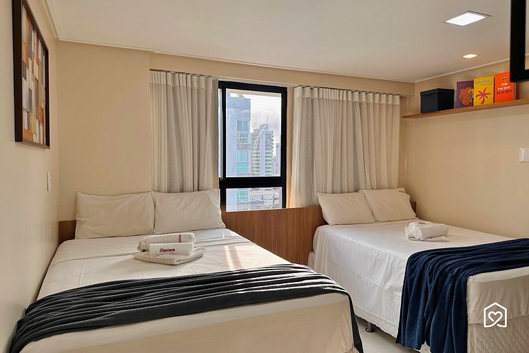 Confortável Flat, Move - LikeHome Hospedagens