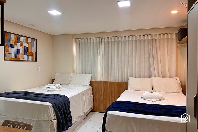 Confortável Flat, Move - LikeHome Hospedagens