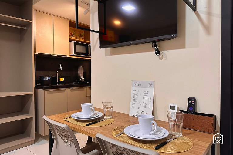 Confortável Flat, Move - LikeHome Hospedagens