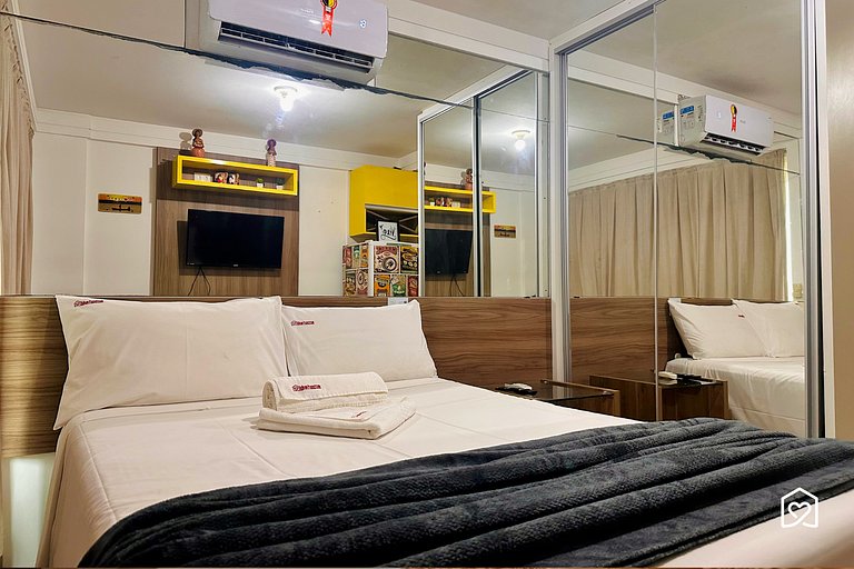 Flat na praia de intermares c/ psicina - LikeHome