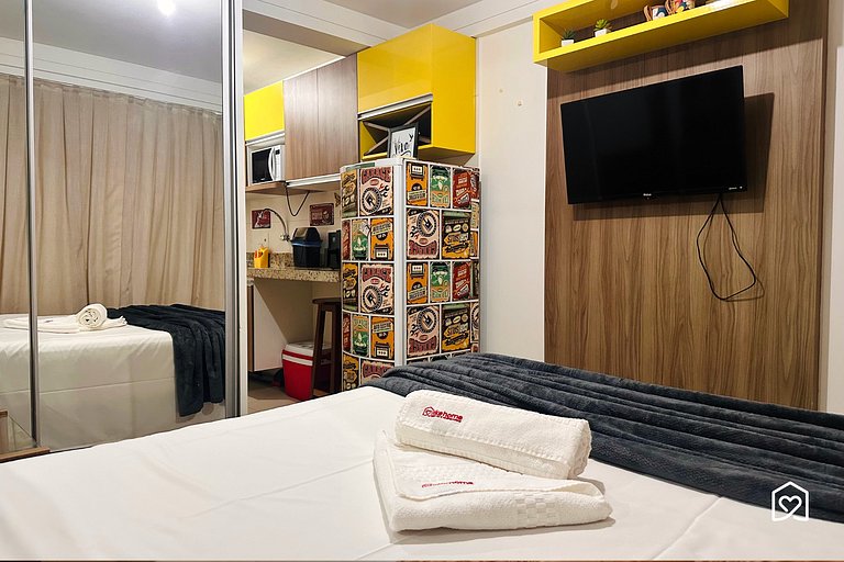 Flat na praia de intermares c/ psicina - LikeHome