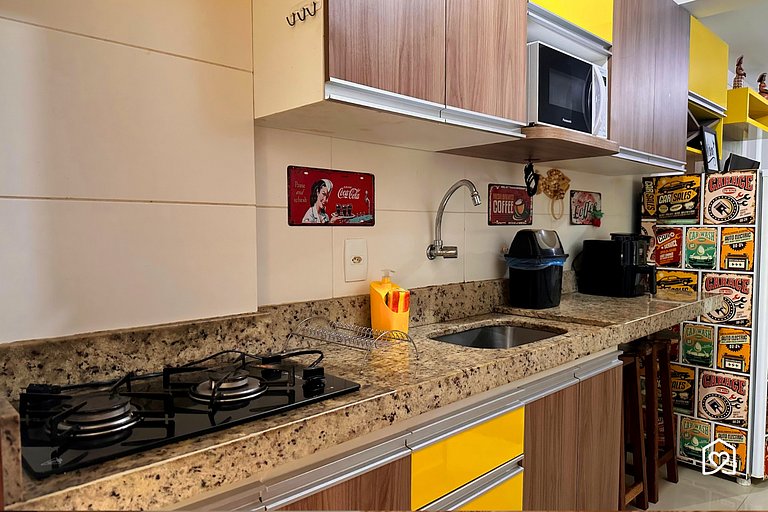 Flat na praia de intermares c/ psicina - LikeHome