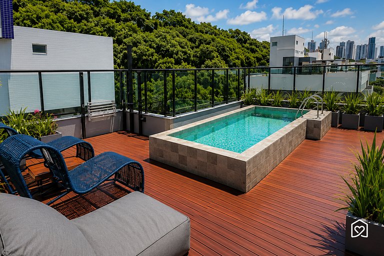 Flat a apenas 60 metros do mar - Likehome