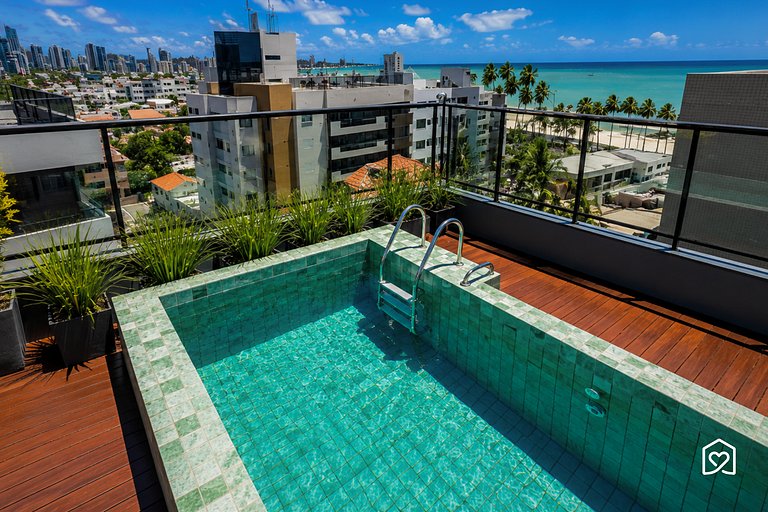 Flat a apenas 60 metros do mar - Likehome