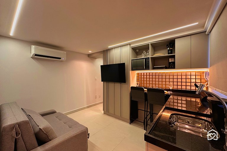 Flat à 60 metros do mar de Cabo Branco - Likehome