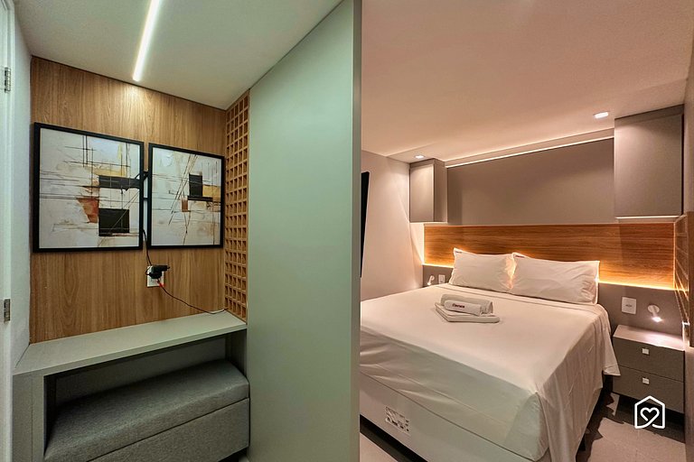 Flat a apenas 60 metros do mar - Likehome