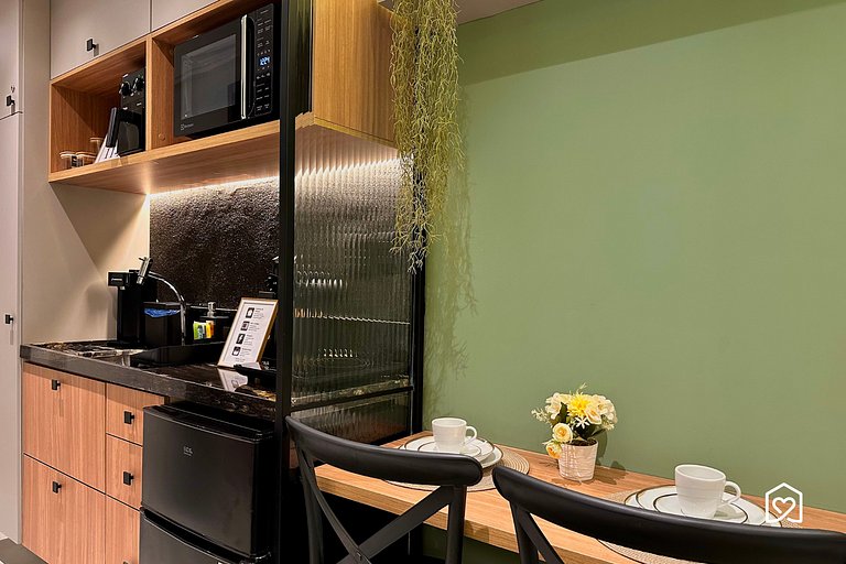 Flat planejado a poucos metros da praia - LikeHome