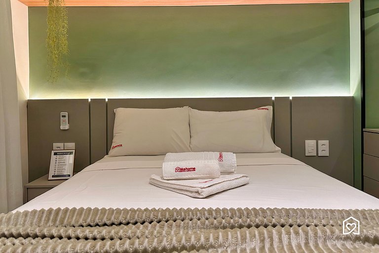 Flat planejado a poucos metros da praia - LikeHome