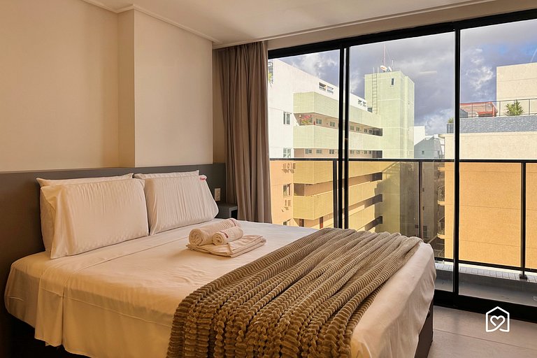 Flat na principal praia de João Pessoa - LikeHome