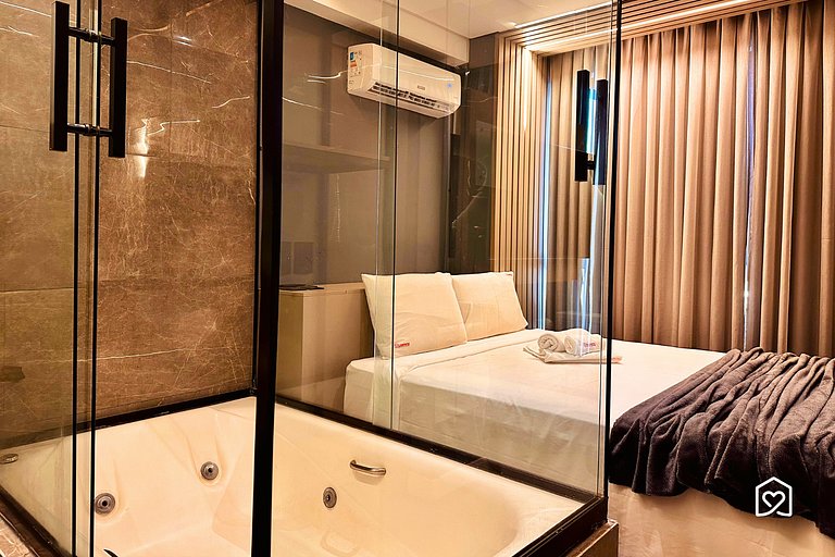 Flat para casal em Tambaú c/ Jacuzzi - LikeHome