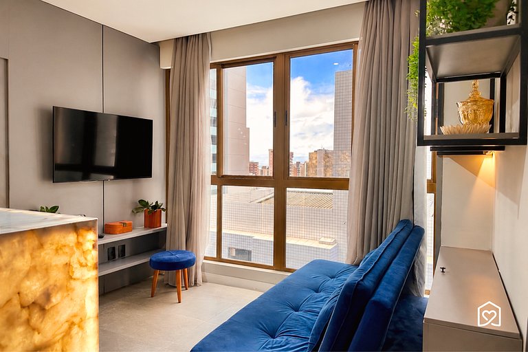 Flat para casal em Tambaú c/ Jacuzzi - LikeHome