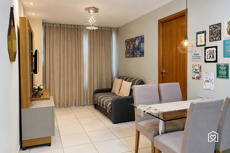 Gracioso flat em Tambaú perto de tudo - LikeHome