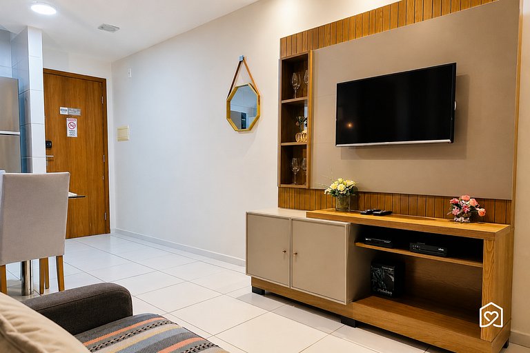 Gracioso flat em Tambaú perto de tudo - LikeHome