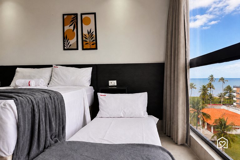 Flat Cabo Branco c/ jacuzzi no rooftop - LikeHome