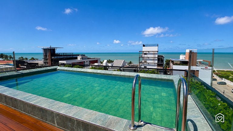 Flat Bessa c/ varanda e piscina rooftop - LikeHome