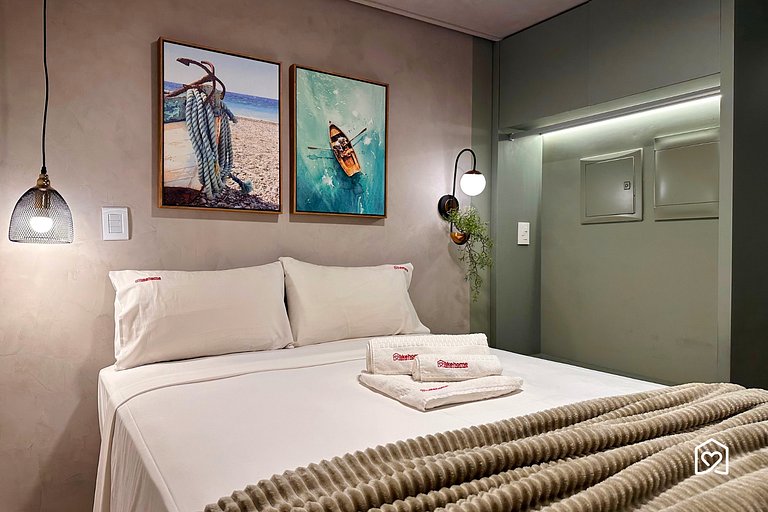 Flat a passos da praia em cabo branco - LikeHome