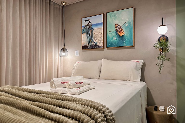 Flat a passos da praia em cabo branco - LikeHome