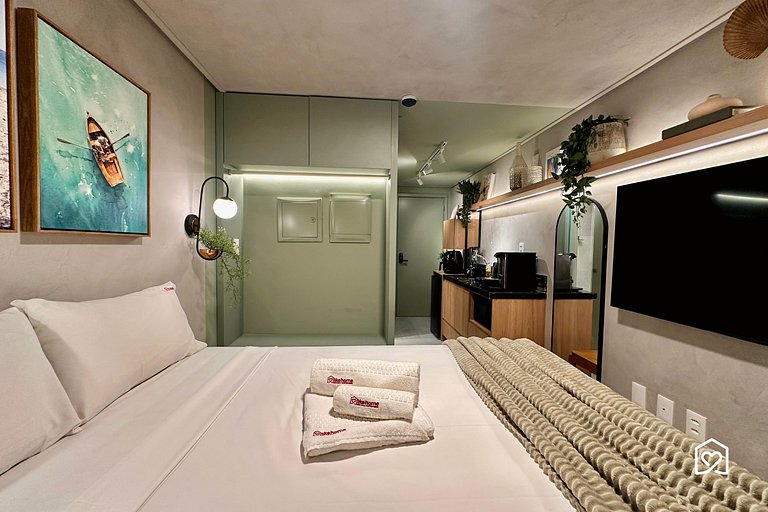 Flat a passos da praia em cabo branco - LikeHome