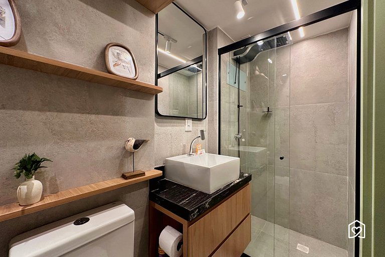 Flat a passos da praia em cabo branco - LikeHome
