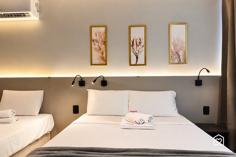 Flat Confortável, Simple - LikeHome Hospedagens