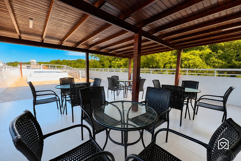Apt. Cabo Branco c/ piscina na praia- LikeHome