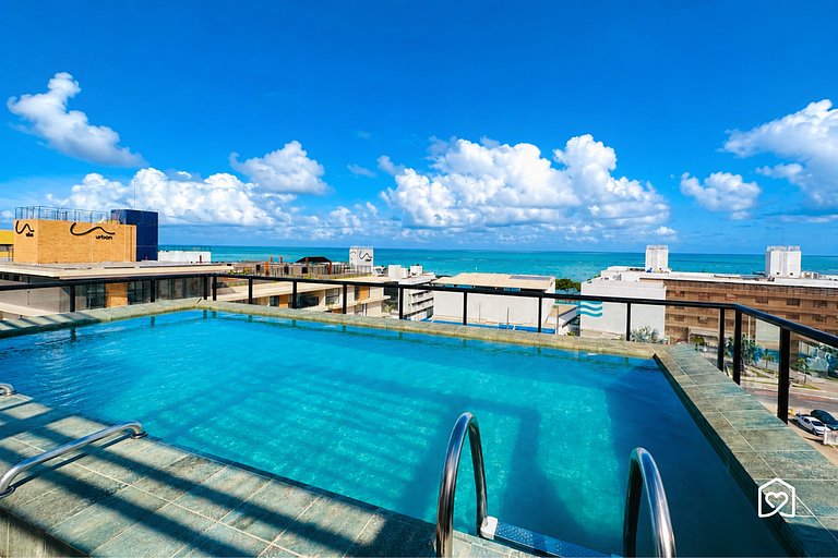 Flat impecável na praia do Bessa - LikeHome