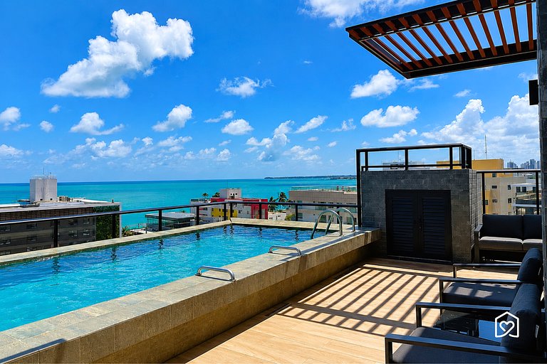 Flat impecável na praia do Bessa - LikeHome