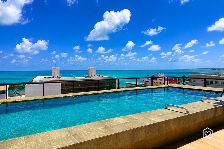 Flat impecável na praia do Bessa - LikeHome