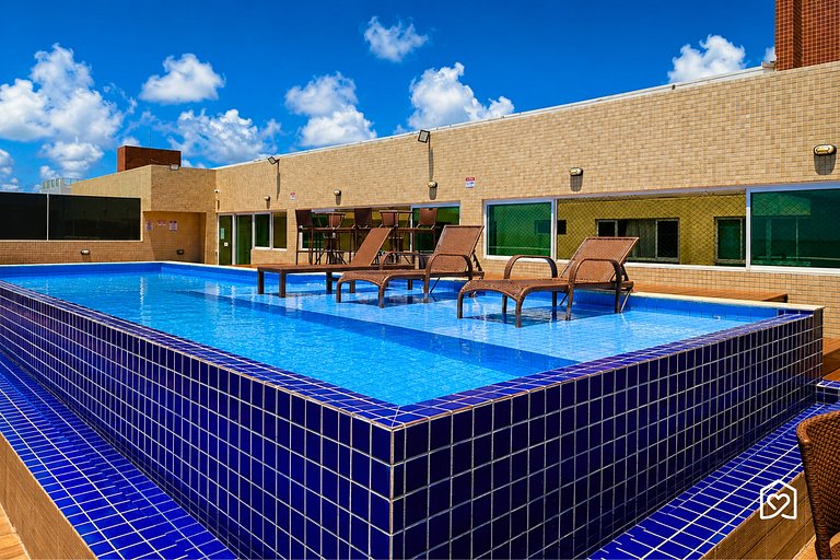 Flat poucos passos da praia de Intermares LikeHome